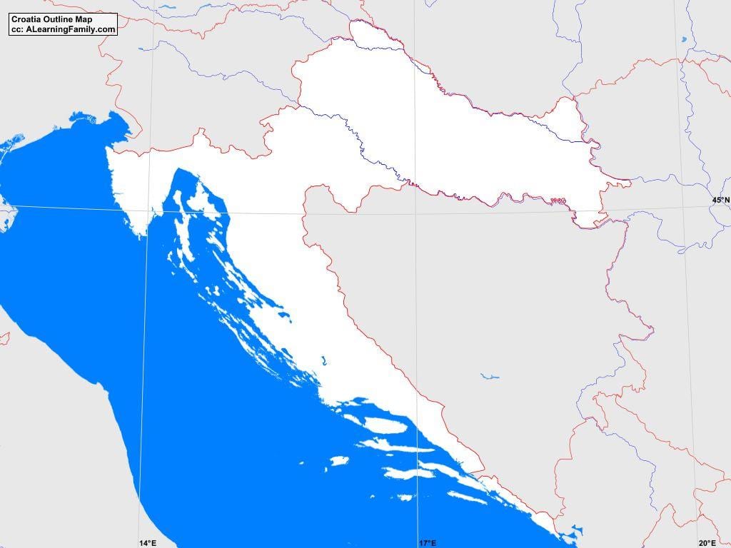 oris zemljevid hrvaška