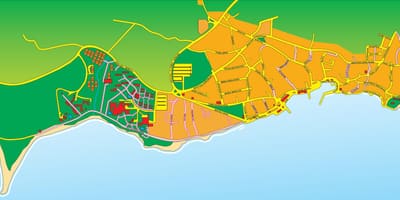 Zemljevid brac hrvaška