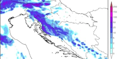 Zemljevid hrvaška radar