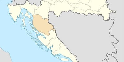 Senj zemljevid hrvaška