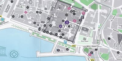 Ulici zemljevid split hrvaška
